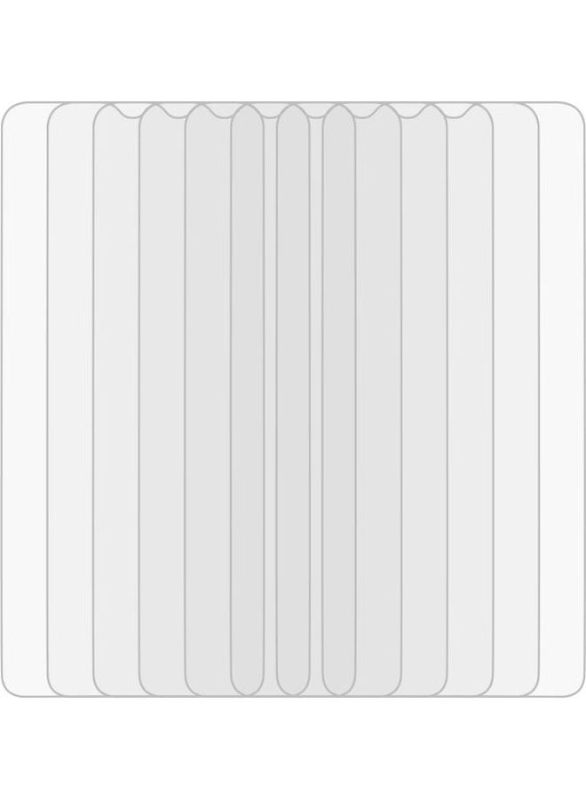 BGM 10-Piece 2.5D 9H Full Glue Screen Protector For Samsung Galaxy A03s Clear - Image 2