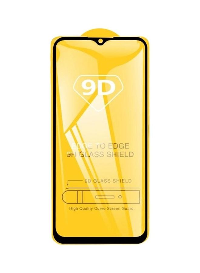 BGM 9D Full Glue Screen Tempered Glass Film Protector For Samsung Galaxy A03s Clear/Black - Image 2