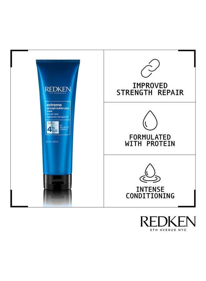 ريدكين ماسك إكستريم سترينث بيلدر بلس لتقوية الشعر أبيض 250ملليلتر - Image 3