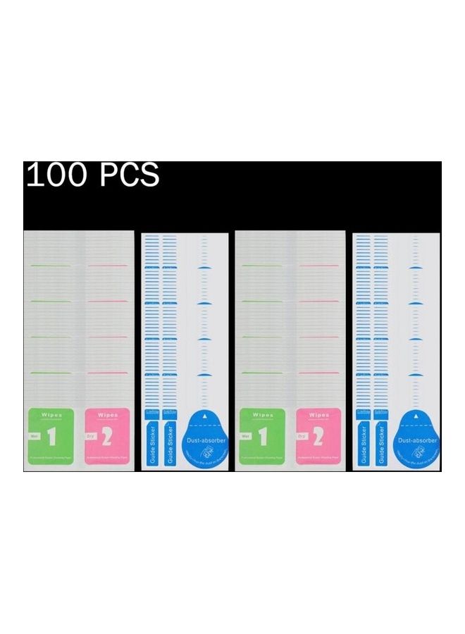 BGM 100-Piece 9H Surface Hardness 2.5D Explosion-Proof Tempered Glass Screen Film For Samsung Galaxy J2 Clear - Image 4