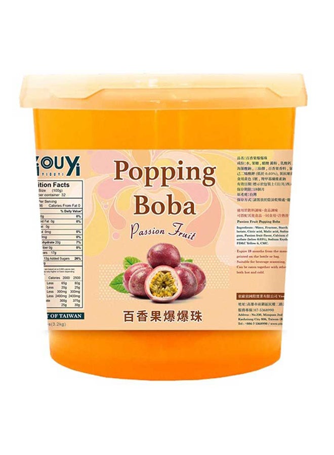 YiouYi - Popping Boba Passion Fruit 3.2kg - Image 1