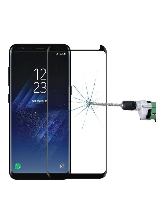 بي جي إم Curved Tempered Glass Film For Samsung Galaxy S8/G950 Clear - Image 1
