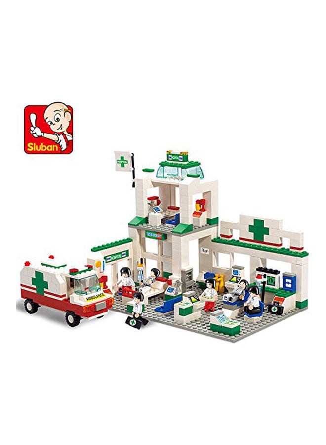 Sluban M38-B5600 City Scene-Emergency Center 6+ Years 