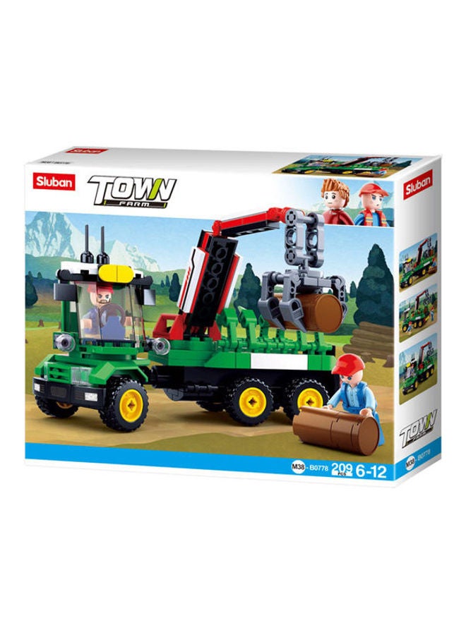 Sluban M38-B0778 Town-Log Trailer 6+ Years 