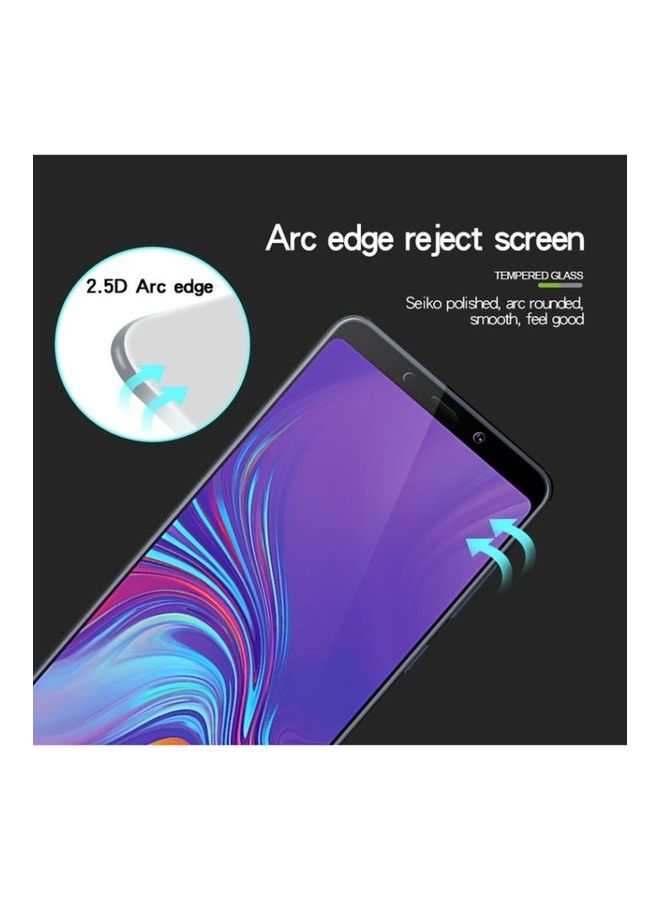 BGM 2.5D Arc Edge 9H Surface Hardness Explosion-Proof Full Screen HD Protective Tempered Glass Film For Samsung Galaxy A9 (2018) Clear - Image 3