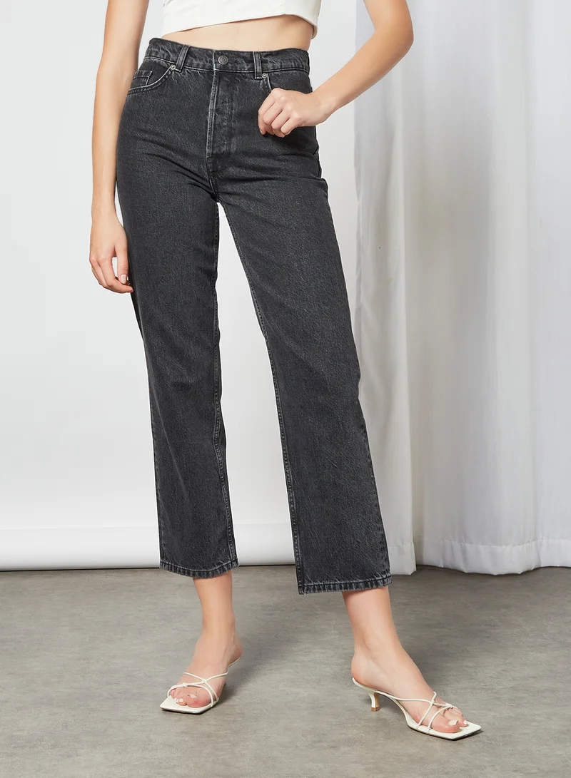 SELECTED FEMME High Waist Crop Jeans