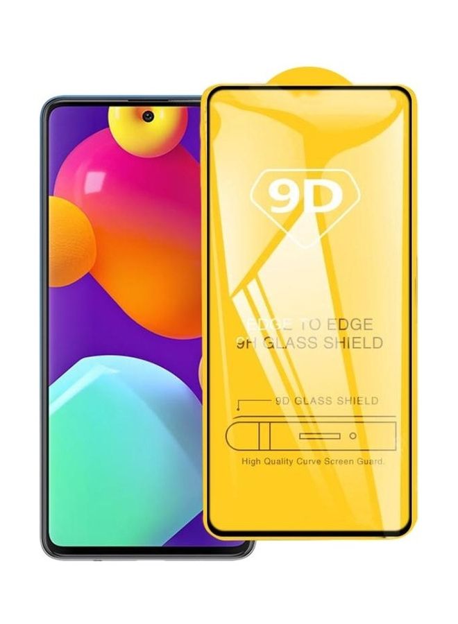BGM Full Glue Tempered Glass Film Screen Protector For Samsung Galaxy M62 9D Clear - Image 1