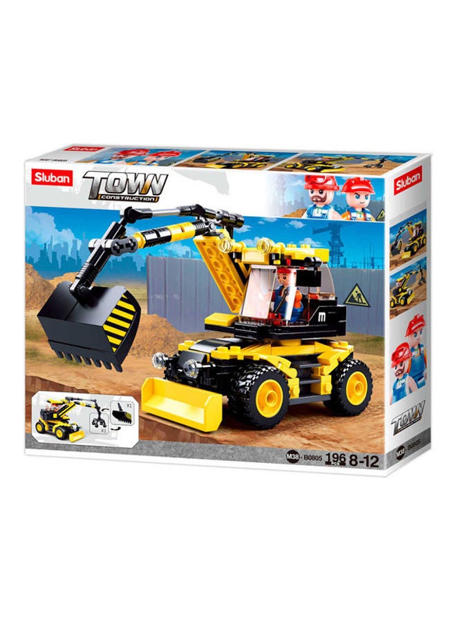 Sluban M38-B0805 Town-Excavator 2Into1 6+ Years 