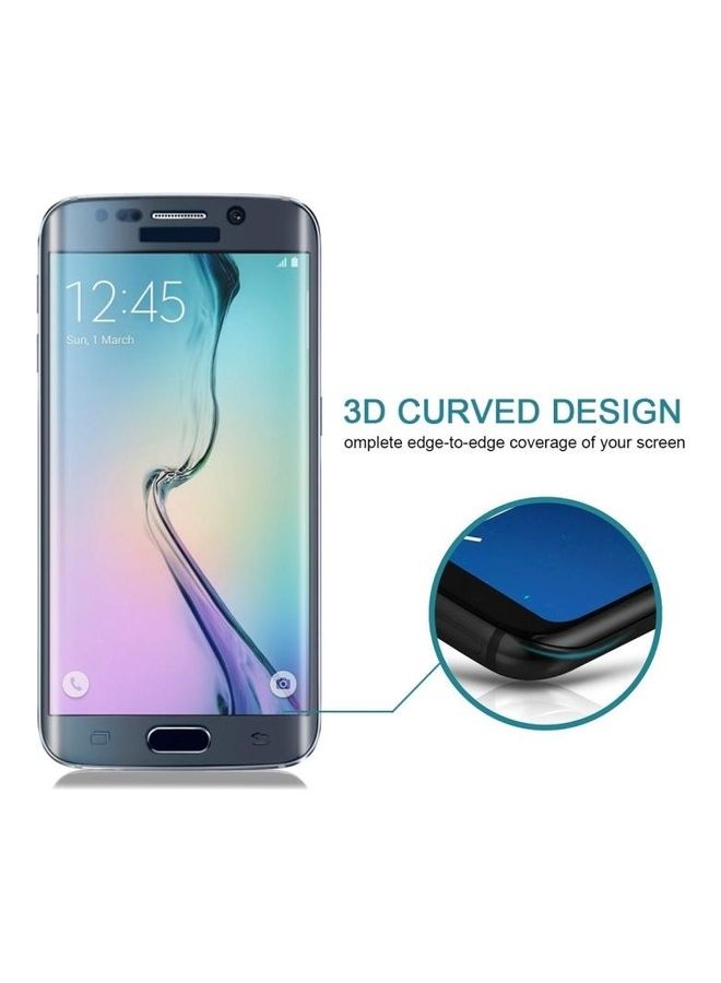 BGM 3D Curved Surface Explosion-Proof Tempered Glass Full Screen Protector For Samsung Galaxy S6 edge Clear - Image 4