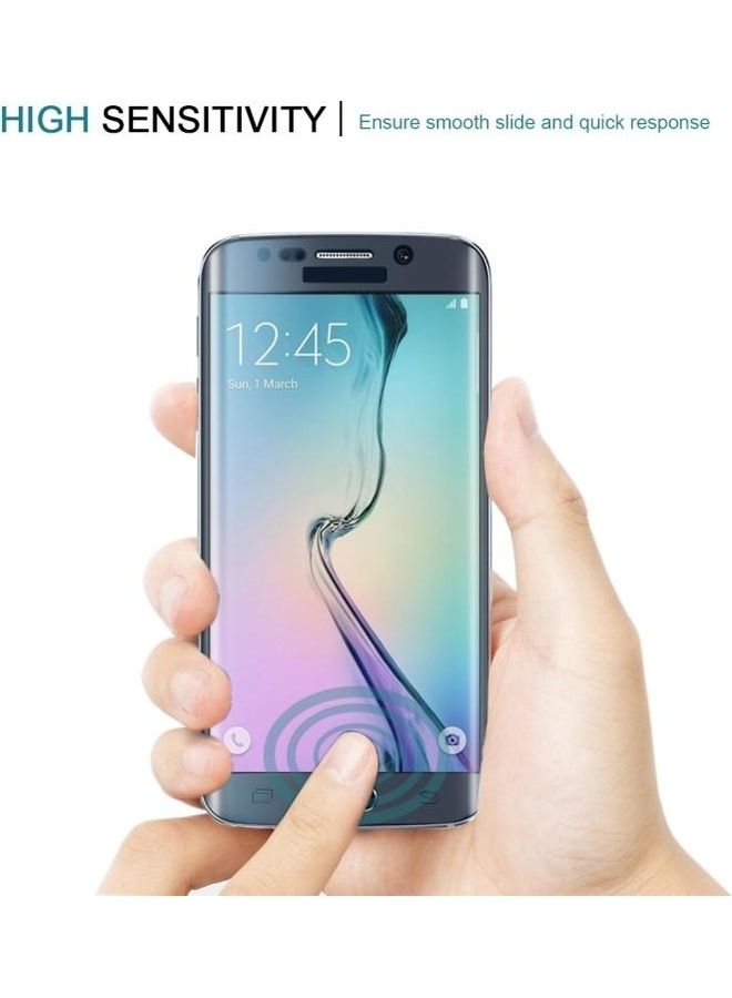 BGM 3D Curved Surface Explosion-Proof Tempered Glass Full Screen Protector For Samsung Galaxy S6 edge Clear - Image 5