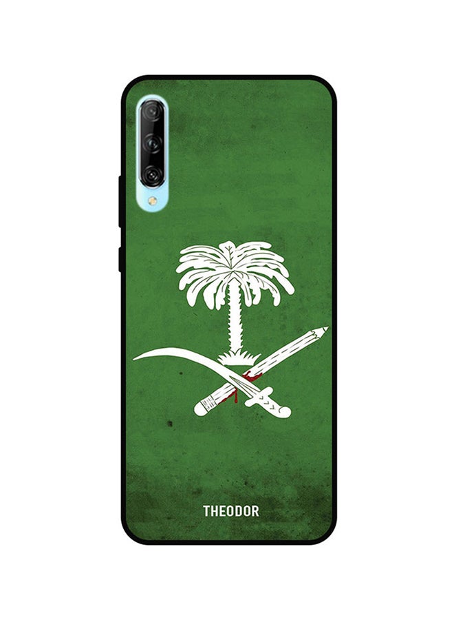 Theodor Protective Case Cover For Huawei Y9S Green/White - Image 1