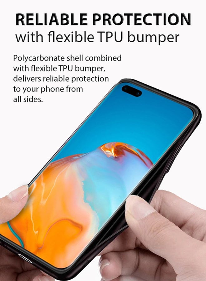 Theodor Protective Case Cover For Huawei Y9S Green/White - Image 3