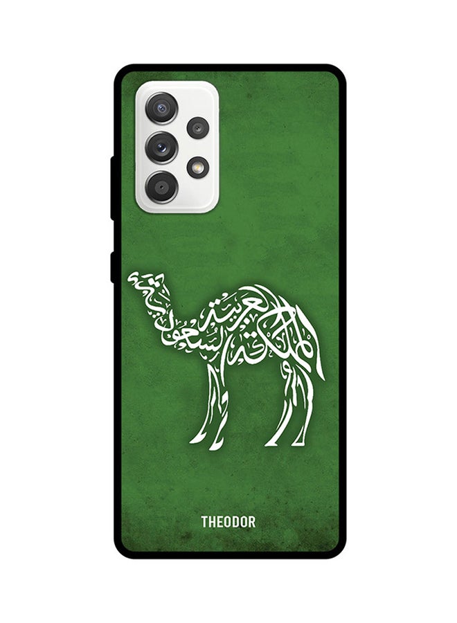 Theodor Protective Case Cover For Samsung Galaxy A72 Green/White - Image 1