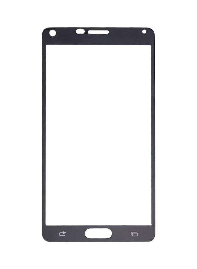 BGM 9H Explosion-Proof Silk-Screen Tempered Glass For Samsung Galaxy Note IV/N910 Black/Clear - Image 3