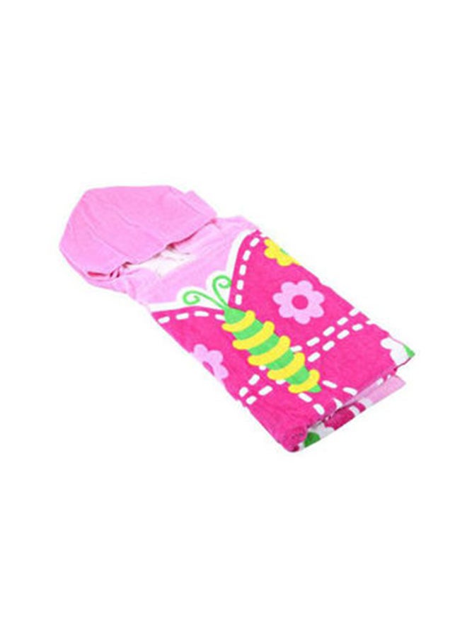 ليتيل وانز طقم من قطعتين من البونشو ذو القلنسوة بطبعة الفراشة - Image 2