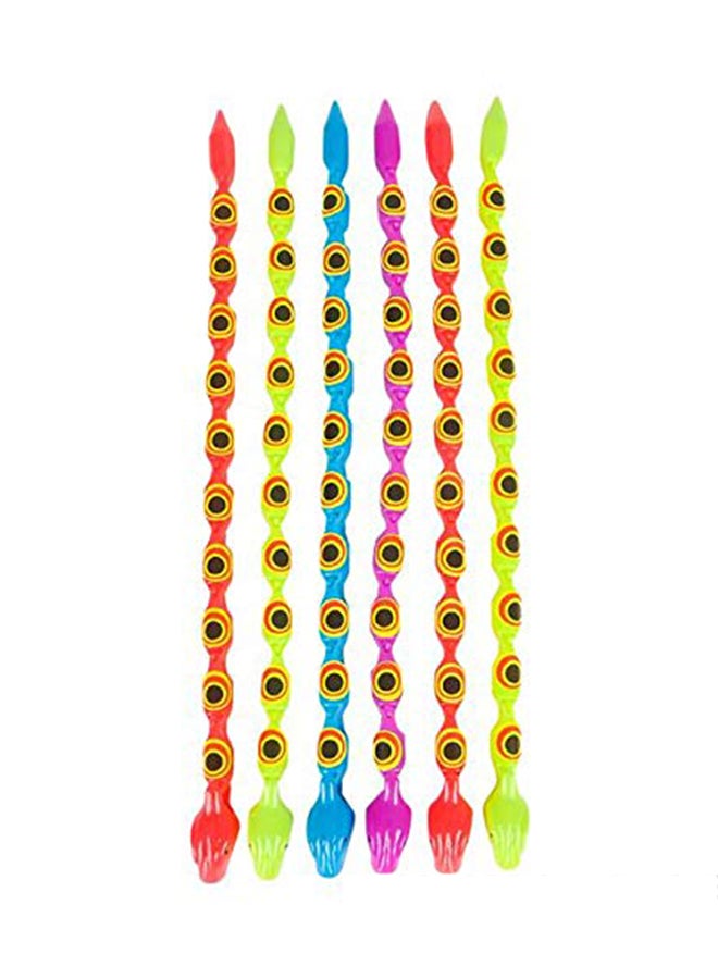 Rhode Island Novelty 1-Dozen Jointed Plastic Wiggle Snake Toy 15 inch  - Image 1