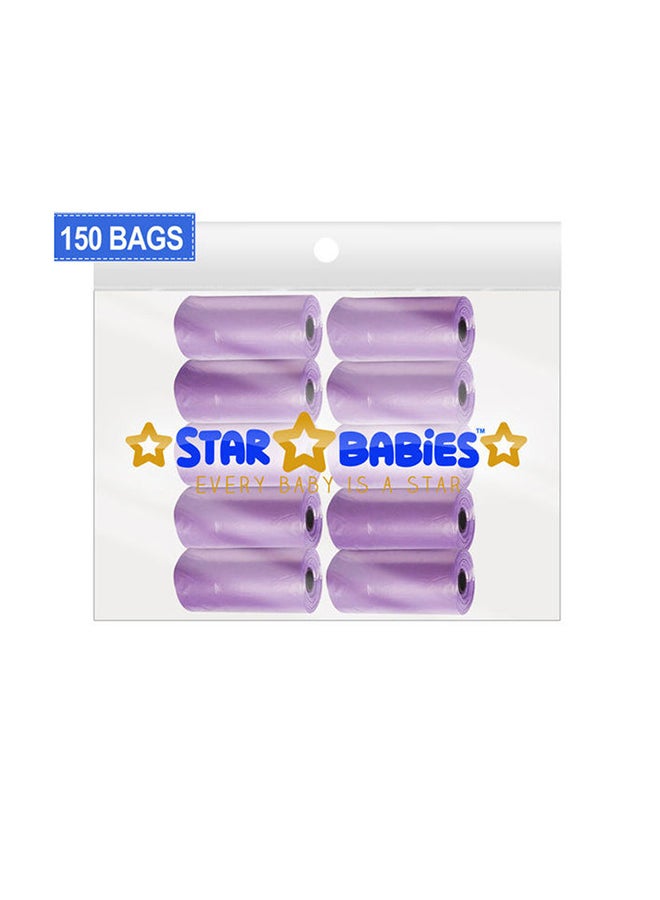 STAR BABiES Scented Bag Pack Of 10-Lavender (150 Bags)-Regular - Image 1