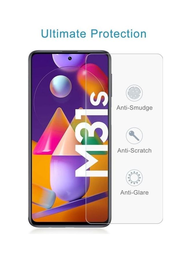 BGM 50-Piece 2.5D Tempered Glass Screen Protector Film For Samsung Galaxy M31s Clear - Image 4