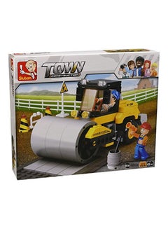 Sluban M38-B0539 Construction-Single Steel-Wheeled Street Roller 6+ Years 