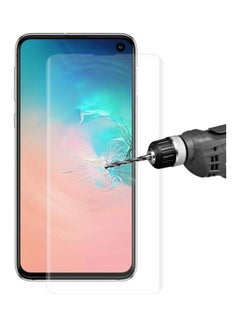 Full Screen Protector 3D Curved Edge For Galaxy S10 Fingerprint Unlock Is Not Supported Clear