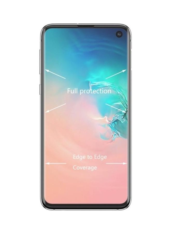 BGM - Full Screen Protector 3D Curved Edge For Galaxy S10 Fingerprint Unlock Is Not Supported Clear - Image 1