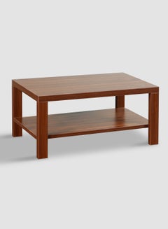 Switch Coffee Table with Storage Shelf - Cabinet For Storage - Used As Coffee Corner And Side Table - Brown 900*550*420mm  - Image 1