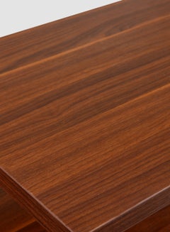 Switch Coffee Table with Storage Shelf - Cabinet For Storage - Used As Coffee Corner And Side Table - Brown 900*550*420mm  - Image 3