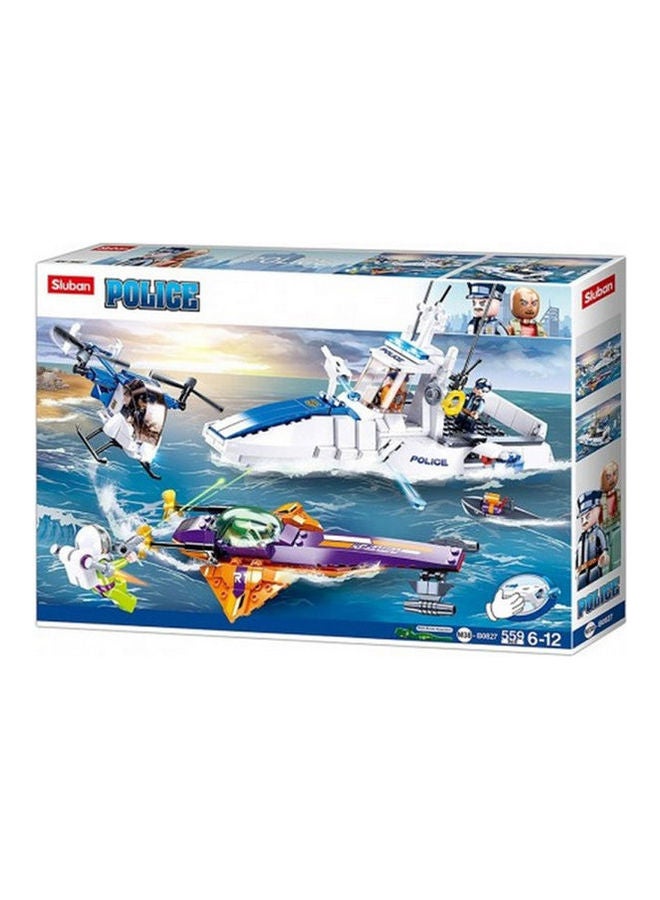 Sluban M38-B0827 Police-Manhunt In Sea 6+ Years 