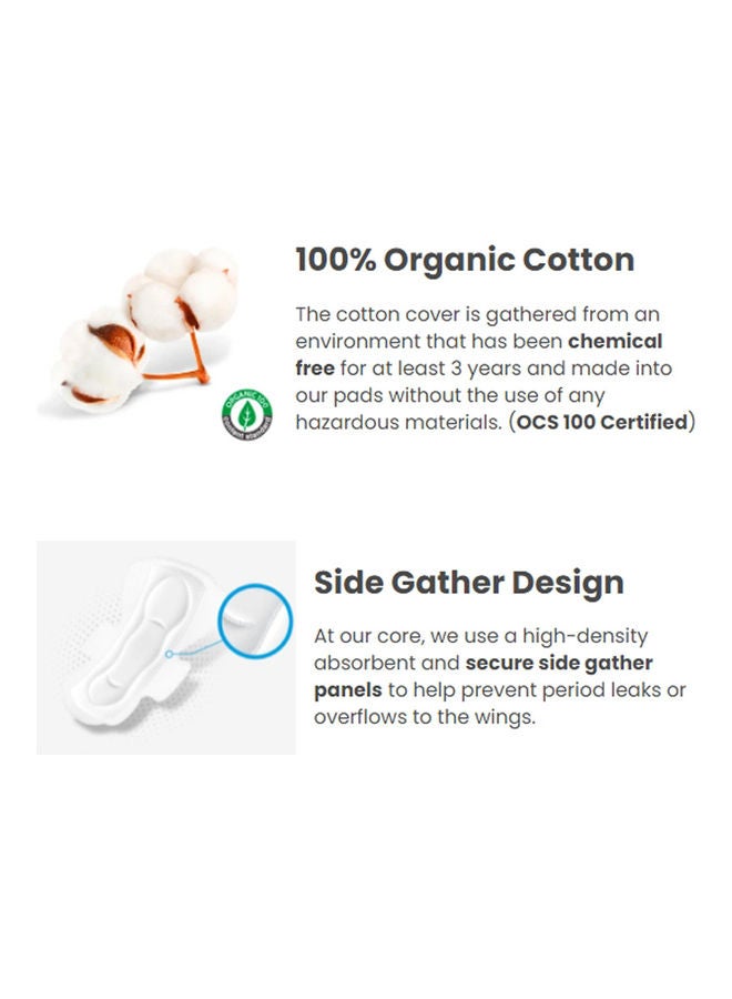 Air QUEEN Nano Sanitary Pads With Wings, (Small 4 Pack/20 Total) White 200grams  - Image 5