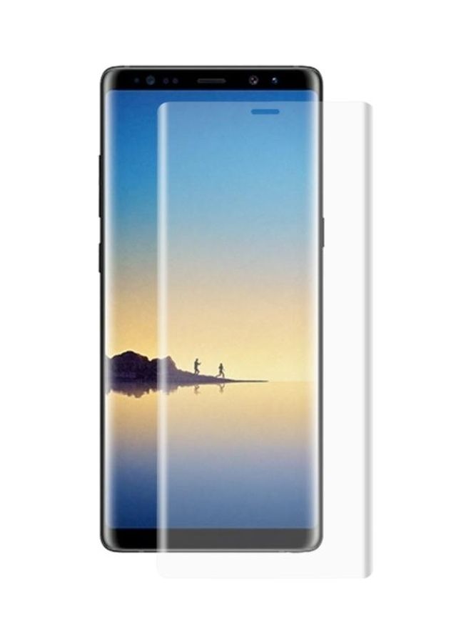 بي جي إم لاصقة حماية للشاشة إنكاي من الزجاج المقوى بدرجة انحناء 3D ومضادة للانفجار لهاتف جالاكسي نوت 8 شفاف - Image 2
