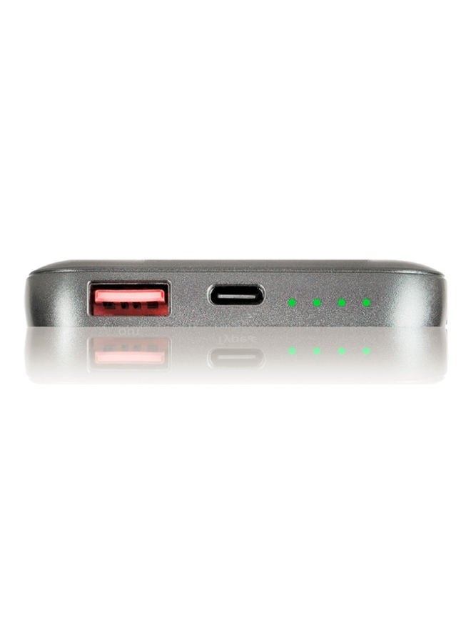 Digitplus - 10000.0 mAh Dual Port Power Bank Grey - Image 1