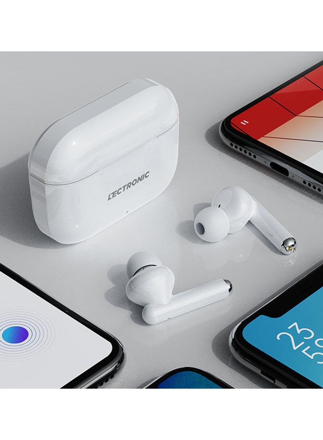 LeCtronic Stylish True Wireless Earbuds White  - Image 3