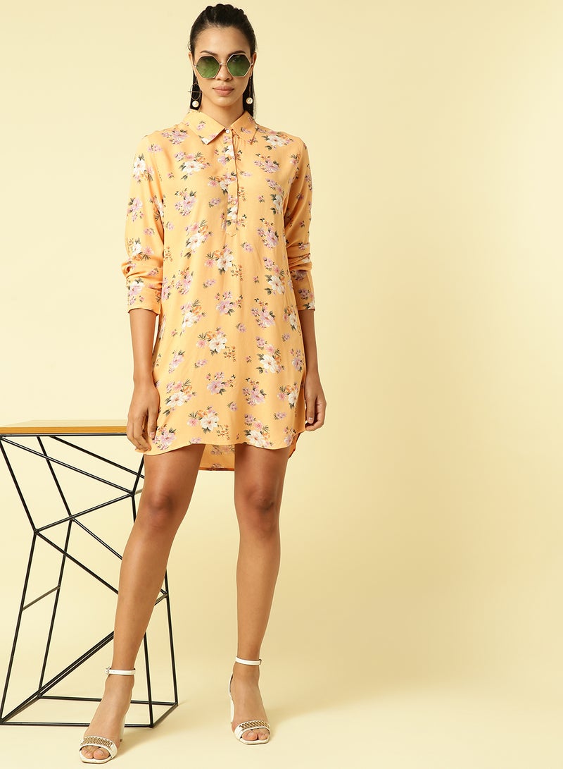 Aila - Mini Dress Multicolour - Image 1