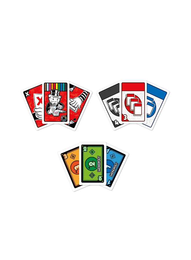 مونوبولي Monopoly Bid Card Game - Fast-Paced Auction Fun, Collect Property Sets & Use Action Cards, for 2-6 Players, Game For Families And Kids Ages 7 And Up 1 Players