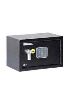 Yale Secure Designed Battery Powered Value Safe With Digital Pin Keypad And Override Keys Black 20x31x20cm  - Image 3
