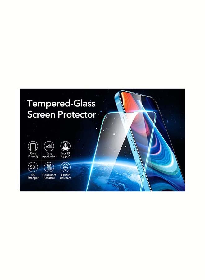 shAyzee 2 Pack  Tempered Glass Screen Protector For iPhone 13 Pro Max 6.7 Inch Clear - Image 2