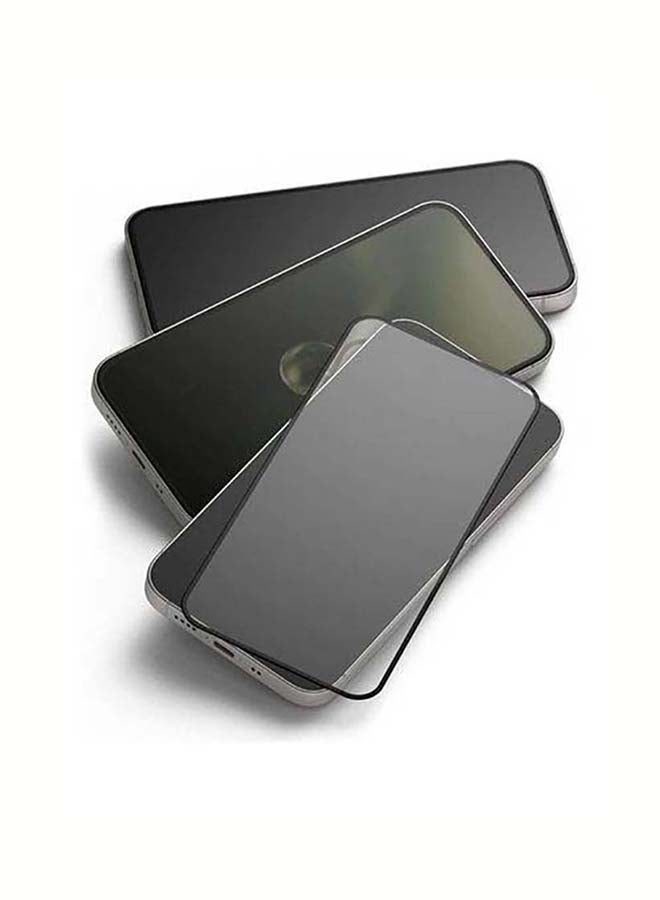 shAyzee Tempered Glass Screen Protector For Apple iPhone 13/13 Pro 6.1 Inch Clear/Black - Image 5