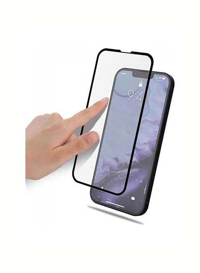shAyzee - Tempered Glass Screen Protector For Apple iPhone 13 Mini 5.4 Inch Clear/Black - Image 1