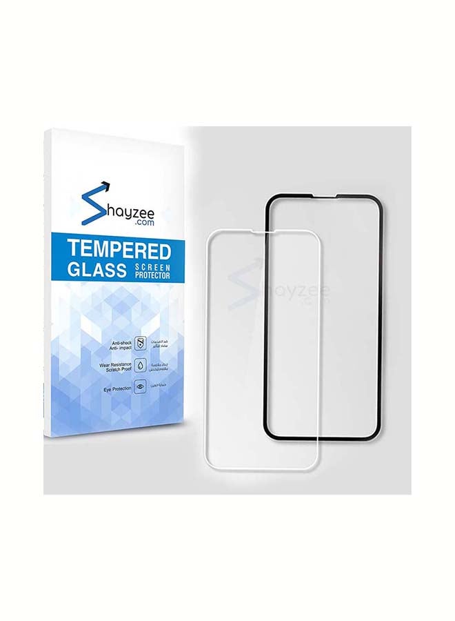 shAyzee 2 Pack  Tempered Glass Screen Protector For iPhone 13 Pro Max 6.7 Inch Clear - Image 1