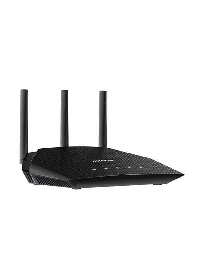NETGEAR - AX1800 WiFi 6 Router Black - Image 1