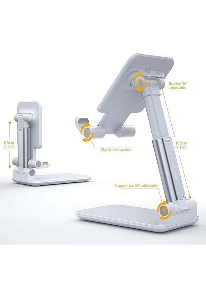 DUDAO - 360-Degree Universal Mobile Stand White - Image 1