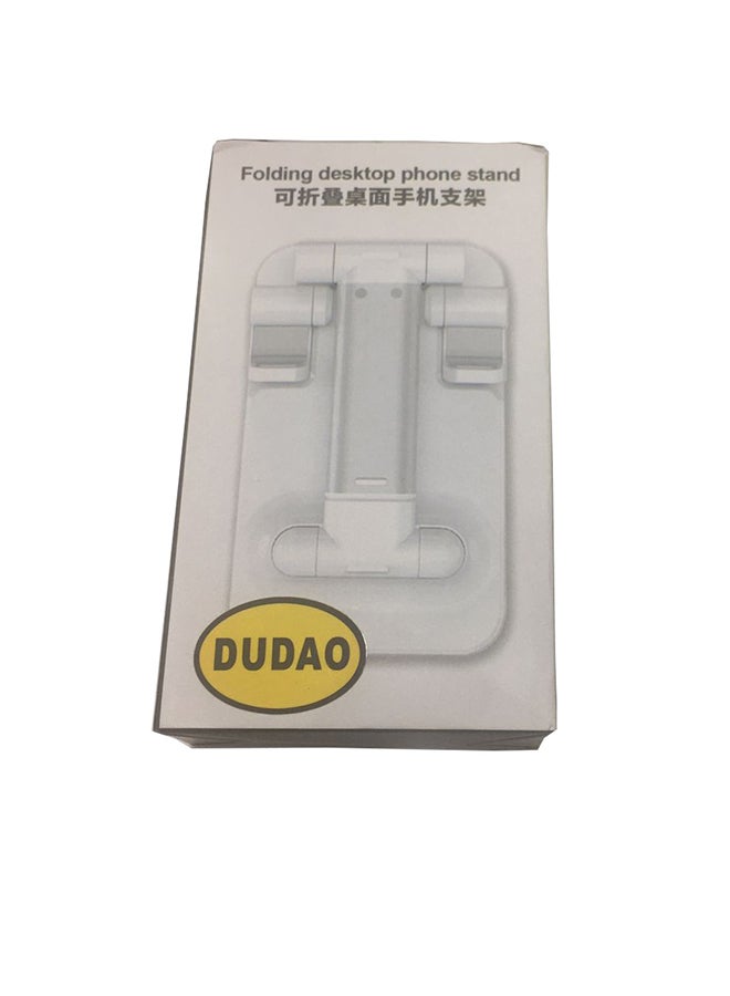 DUDAO - 360-Degree Universal Mobile Stand White - Image 1