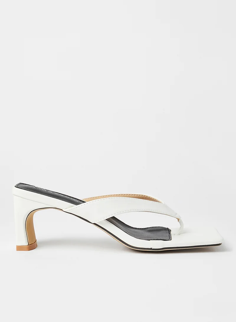 LABEL RAIL Square Toe Sandals