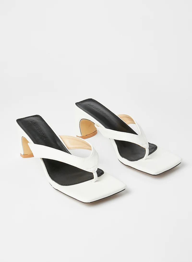 LABEL RAIL Square Toe Sandals