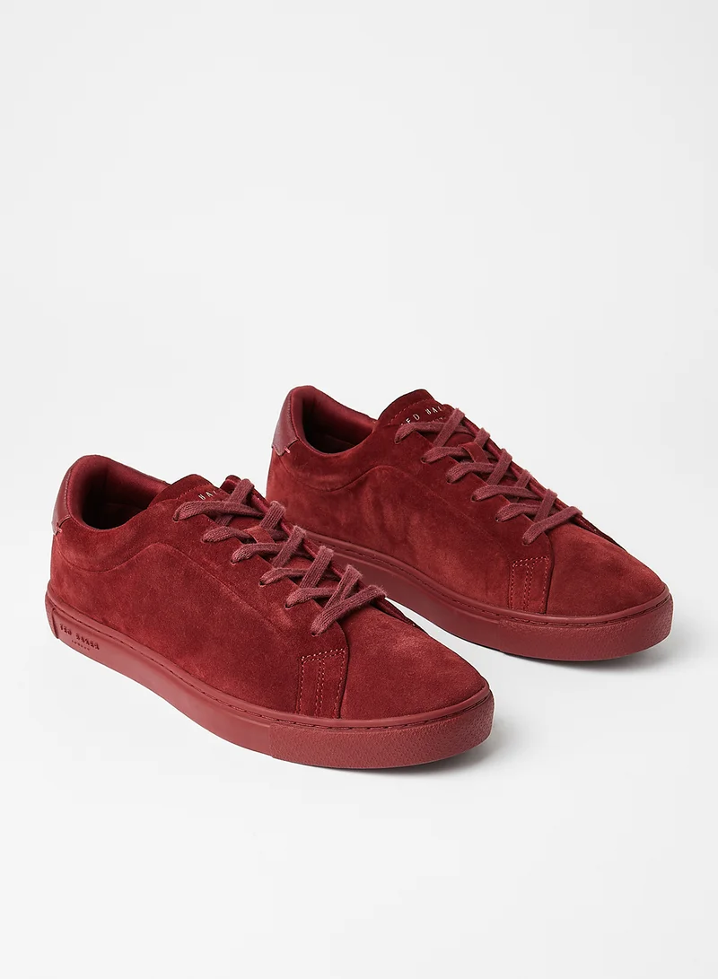 Ted Baker Trilobu Suede Cupsole Sneakers