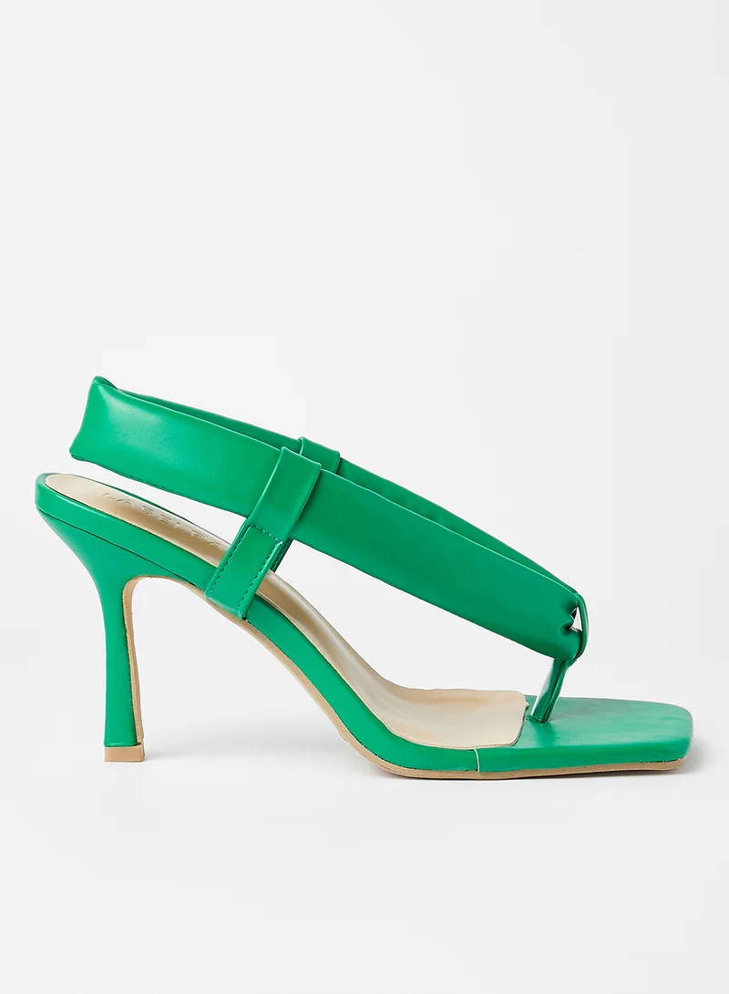 LABEL RAIL Square Toe Sandals