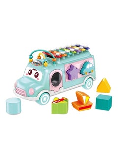 Baby Toys Musical Bus Play And Learn Educational Activity Toy For Montessori For Babies Infant Age For 3-6-9 Months