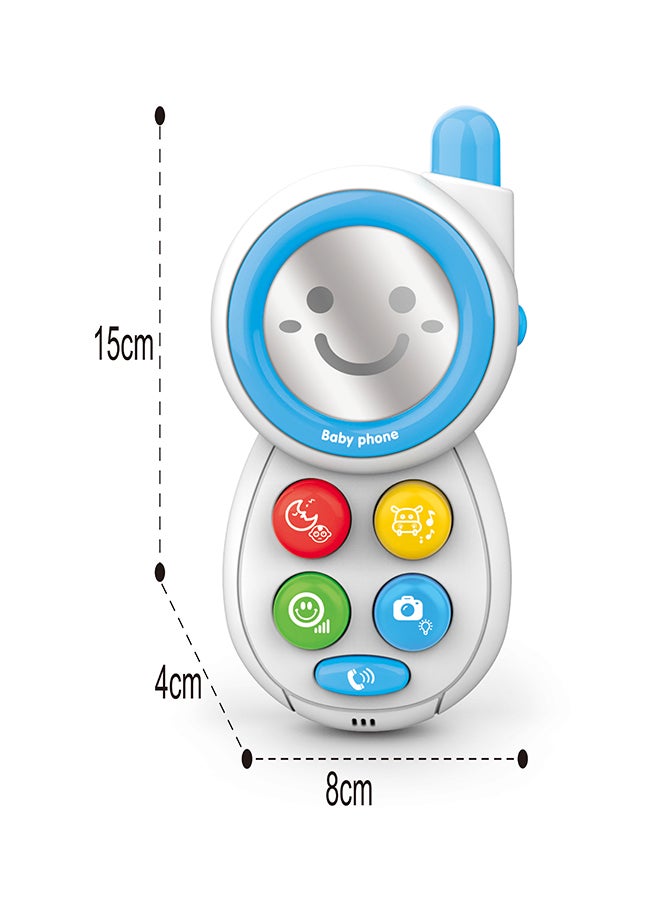 HUANGER - Baby Toys Educational Music Phone For 9, 12, 18 Months,1, 2 Year Old,Toddler, Infant, Boy, Girl - Image 1