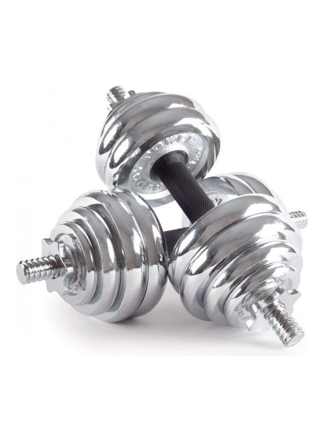 ULTIMAX Dumbbell Weights Barbell with Connecting Rod 20kg  - Image 1