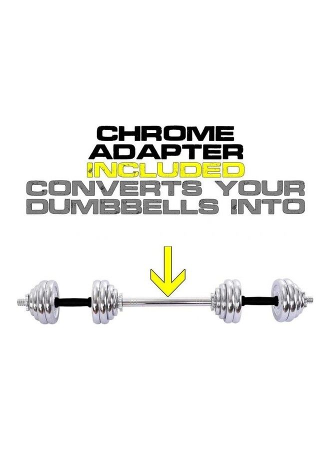 ULTIMAX Dumbbell Weights Barbell with Connecting Rod 20kg  - Image 2